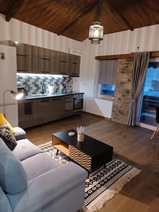 Luxury Apartment With Balcony Mytilene Bagian luar foto