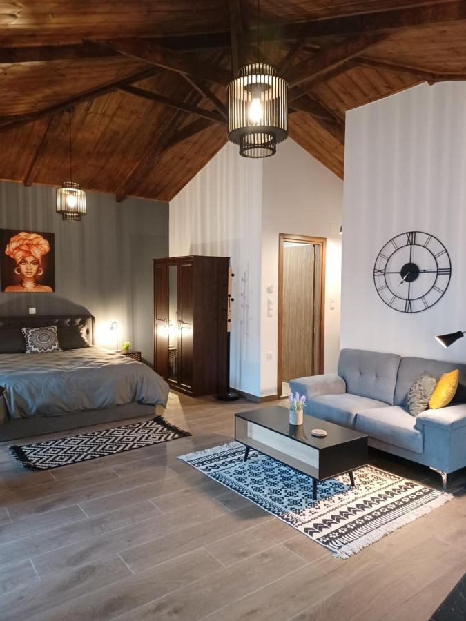 Luxury Apartment With Balcony Mytilene Bagian luar foto